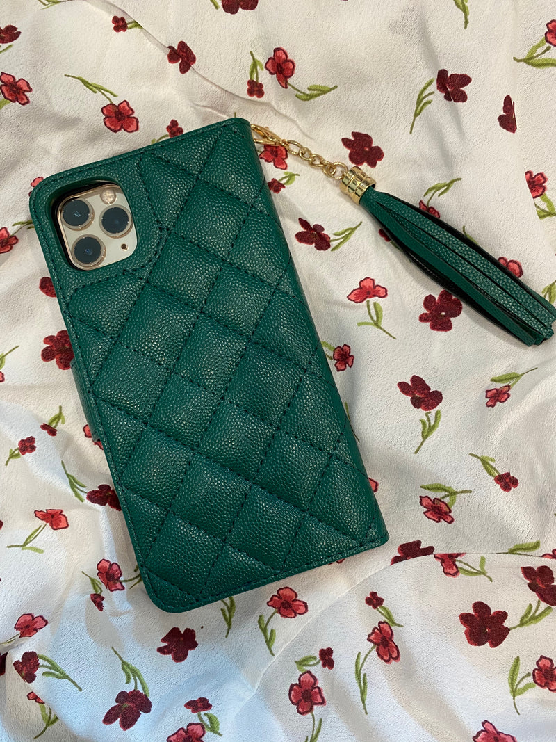 VINTAGE FLIP CASE EMERALD