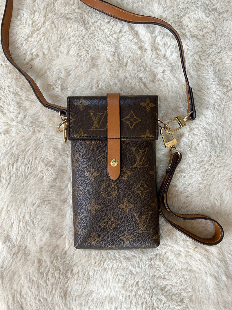 VINTAGE BOX PHONE HOLDER BAG (MONO)